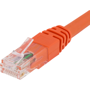 Cat 6a U/utp Lszh Netværkskabel - Orange - 5 M