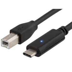 Usb-C Til Usb-B 2.0 Han Kabel - 1 M