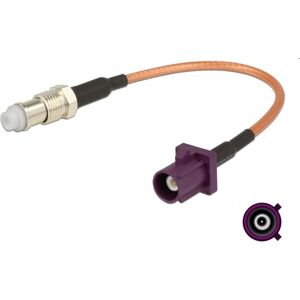 Delock - Fakra D Han Til Fme Hun Kabel - Rg-316 - 15 Cm