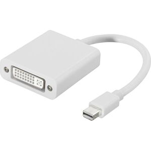 Mini Displayport Til Dvi Adapterkabel - Hvid - 0.15 M