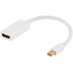 Mini Displayport Til Hdmi Adapterkabel - Hvid - 0.20 M