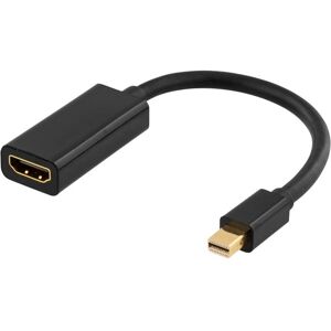 Mini Displayport Til Hdmi Adapterkabel - Sort - 0.20 M