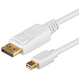 Mini Displayport Til Displayport Kabel - 4k - 1.5 M