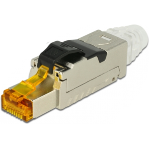 Delock Rj45 Stik Cat 6a Stp - M/støvlåg - Værktøjsfri