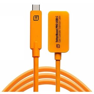 Tether Tools Tetherboost - Usb-C Forlængerkabel - Orange - 5 M