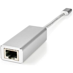 Nedis Usb-C 3.2 Gen1 Til Rj45 Adapter - Aluminium - 20 Cm