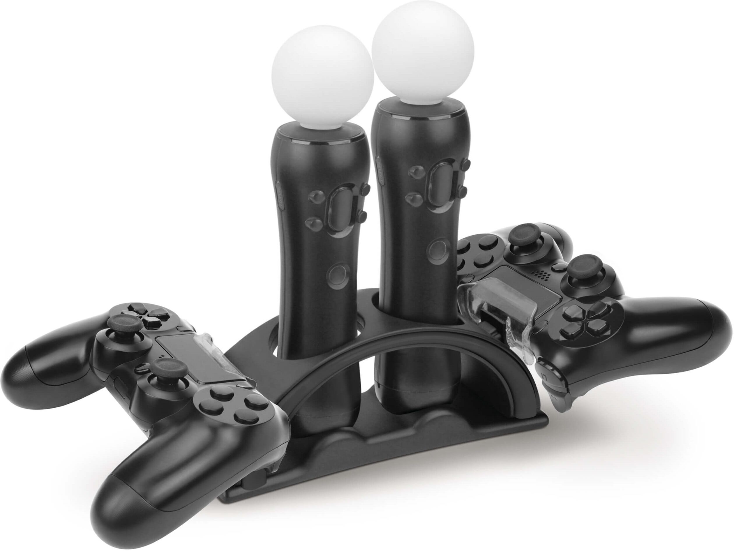 Hama - Ladestation Quadruple Ps4 Og Ps Vr/move Controllere