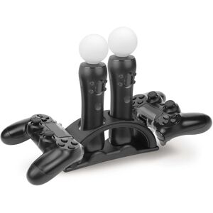 Hama - Ladestation Quadruple Ps4 Og Ps Vr/move Controllere