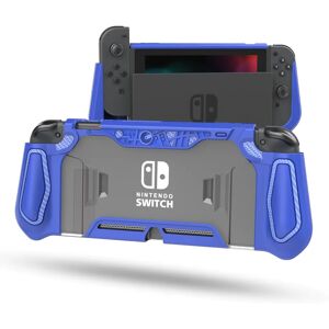 Nintendo Switch Tpu Grip Cover - Blå