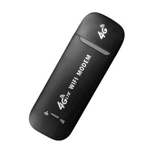 4g Lte Usb Dongle Modem - 100 Mbps - Sort