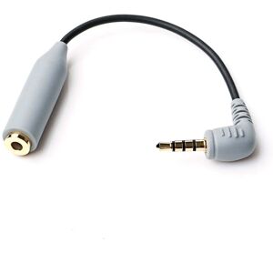 Boya Mikrofon Adapter - 3.5 Mm Trs Hun Til 3.5 Mm Trrs Han