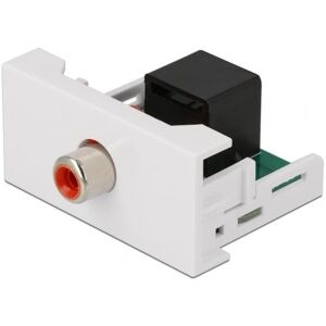 Delock Easy 45 Module - 1x Rca Hun Til Rj45 Hun Port - 22.5x45mm