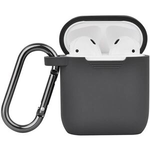 North Airpods Case Silikone Karabin - Mørkegrå