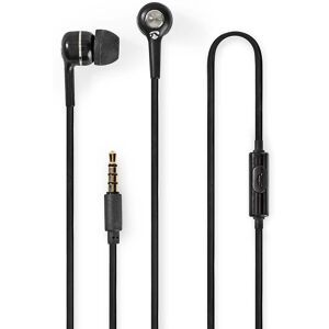 Nedis In-Ear Kablede Hovedtelefoner - 1.2 M - Sort