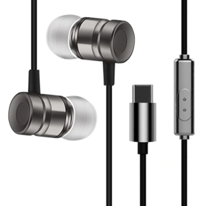 Usb-C 3.1 In-Ear - Metal Headset - Sort