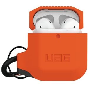 Uag Apple Airpods Silicone Case - Orange/grå