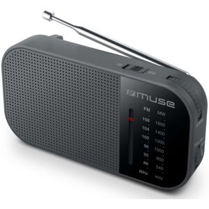 Muse M-025 R, Bærbar Radio, Fm, Am - Sort