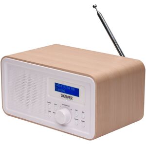 Denver Dab-30lightwood Dab+/fm-Radio - Træ