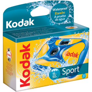 Kodak Water Sport - Engangskamera - 27 Billeder - Vandtæt