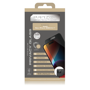 Panzer - Iphone 15 - Full-Fit Privacy Glass 2-Way