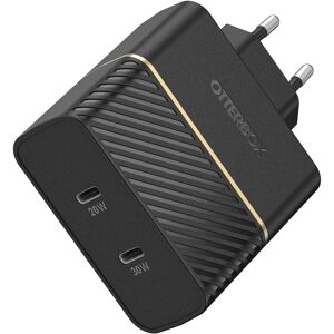 OtterBox 230v Vægoplader - 2x Usb-C Pd - 50w - Sort