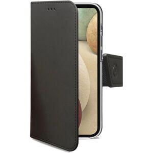 Celly Wallet Case Til Galaxy A12 - Sort