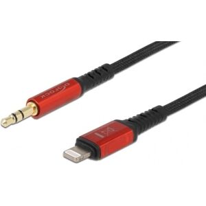 Delock Lightning Til 3.5 Mm Hovedtelefon Mfi Kabel - 1.5 M