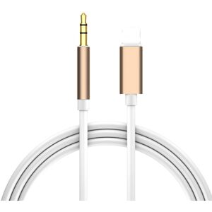 Apple Lightning Til 3.5mm Minijack Kabel - 1 M - Guld