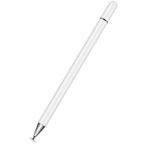 Universal Stylus Pen Med Præcisionsspids - Hvid