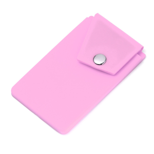 Universel Selvklæbende Kortholder Til Smartphone - Pink