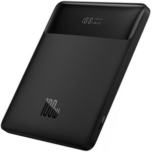 Baseus Powerbank Med Display - 20.000 Mah - 100w - Sort