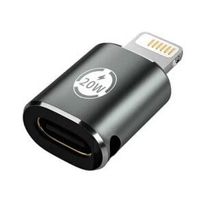 Apple Lightning Han Til Usb-C Hun Pd20w Adapter - Sort