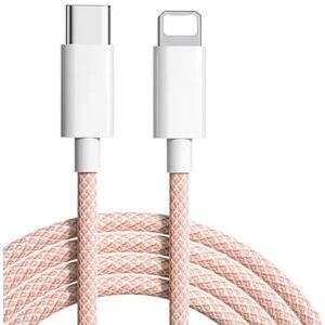 Usb-C Til Lightning Kabel - Pd 20w - Pink - 0.3 M