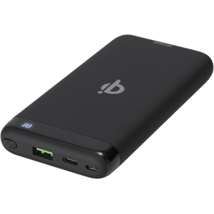 Powerbank Med Trådløs Opladning - 10.000mah