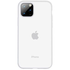 Apple Baseus Silikone Cover Til Iphone 11 Pro Max - Hvid