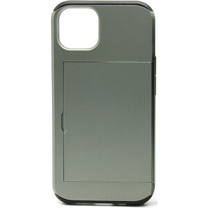 Apple Iphone 13 Heavy Duty Cover Med Kortholder - Grøn