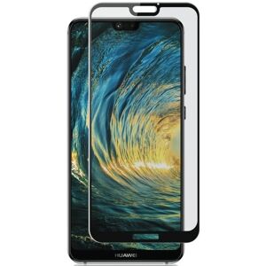 3d Curved Skærmbeskyttelse Til Huawei P20 Lite - Sort