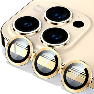 Apple Kamera Beskytter Til Iphone 12 Pro - Guld