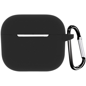 Apple Airpods 3 Silikone Cover - M/karabin - Sort