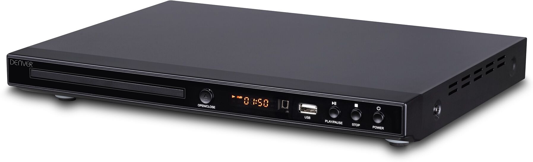 Denver Dvd Afspiller Dvh-1245 - Hdmi, Scart, Coaxial