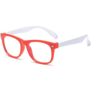 Børneskærm Brille Med Anti-Blue Light - Rød/hvid