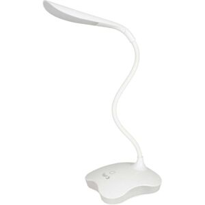 Led Touch Usb Bordlampe Med Nattelys - Hvid