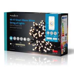 Nedis Smartlife Wifi Lyskæde - Varm Hvid - 100 Led - 10 M