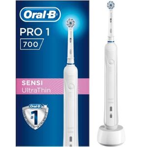Oral-B Eltandbørste Pro 1 700 Sensi Ultrathin - Hvid