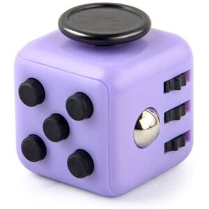 Kawaii Fidget Cube - Lilla/sort