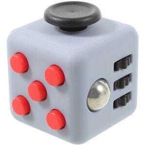 Fidget Cube - Rød/grå