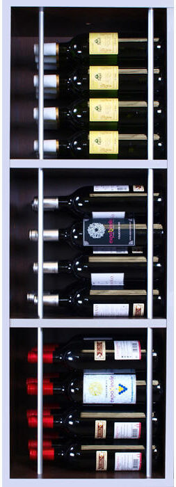 Cellarbox Mano - 36 Flasker - Grå Sider Cellarbox Mano - 36 Flasker - Grå Sider