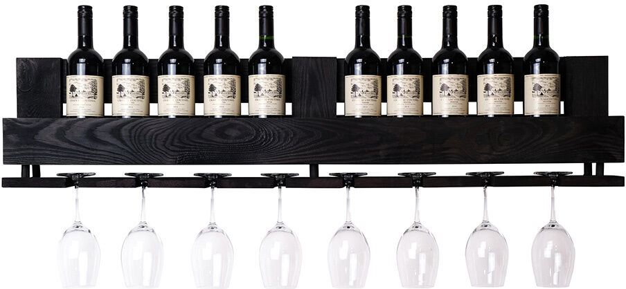 Vinobarto - Odin, Vinhylde Til Vin Og Glas I Sort - Bred Model Vinobarto - Odin, Vinhylde Til Vin Og Glas I Sort - Bred Model