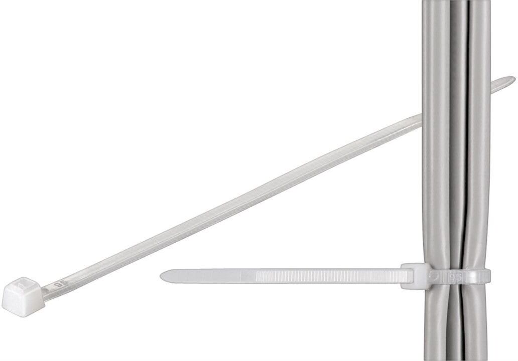 Goobay Kabelstrips 100-pack hvid (36 cm) Goobay Kabelstrips 100-pack hvid (36 cm)