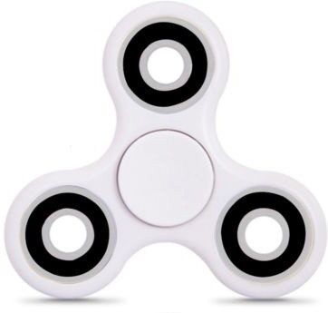 False Fidget Spinner svart eller vit